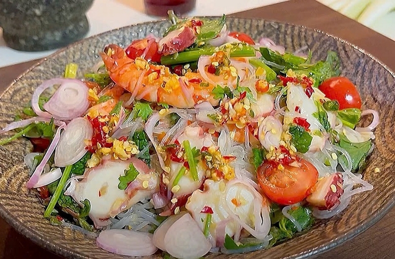 miến trộn mực ảnh 6