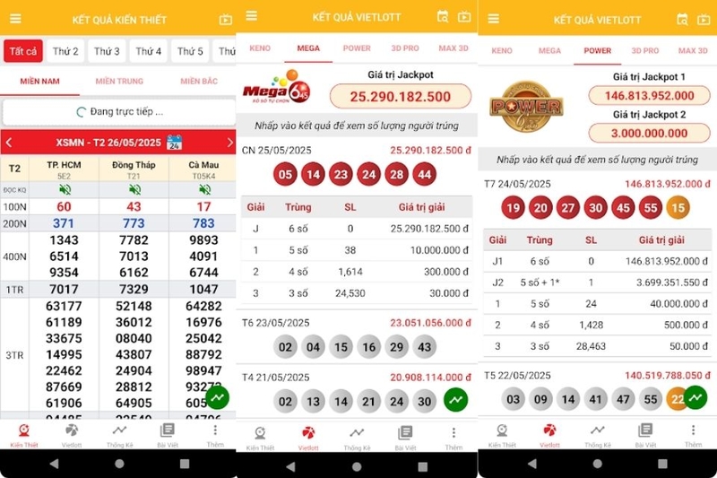 Cập nhật kết quả nhanh chóng và chính xác