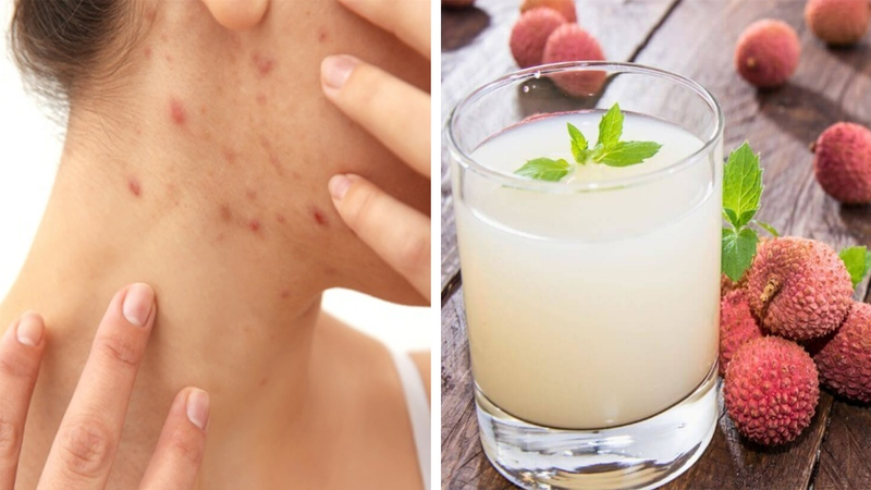 3 cách mix nước ép vải 4