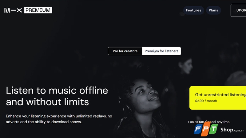 Chọn phiên bản Mixcloud phù hợp với nhu cầu