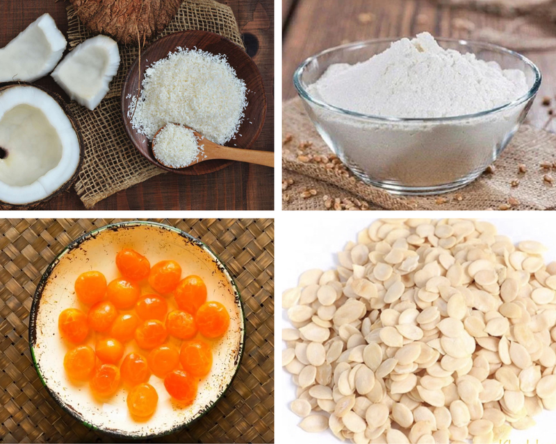 Cách làm bánh trung thu nướng nhân sữa dừa