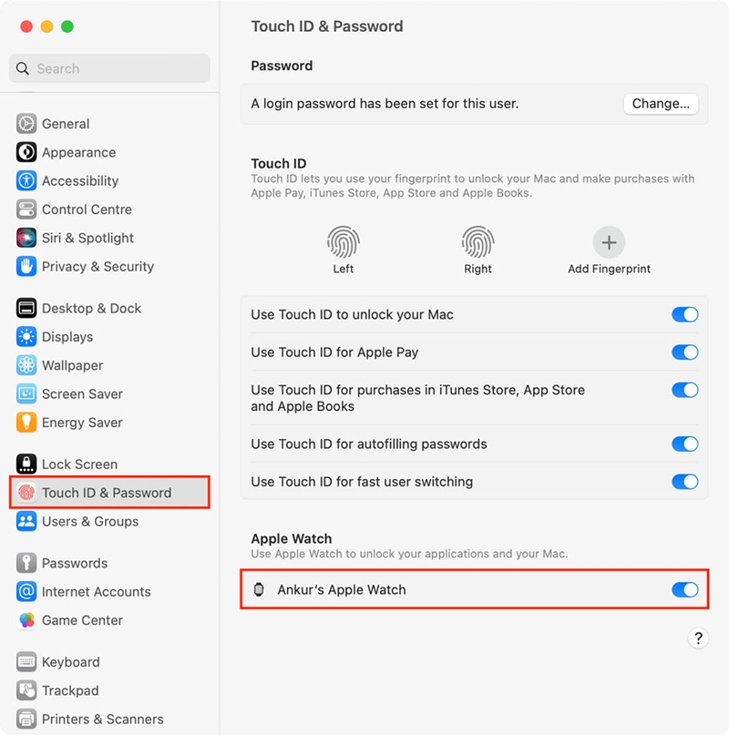 Mở khóa Macbook bằng Apple Watch - 07