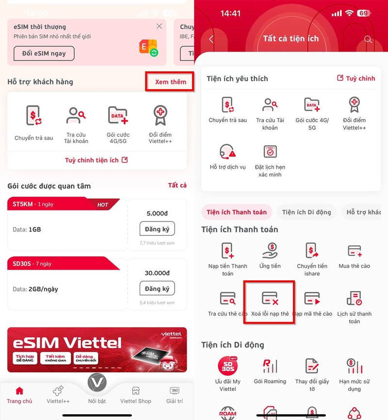 Cách mở khóa nạp thẻ nhà mạng Viettel ngay tại nhà ảnh 2