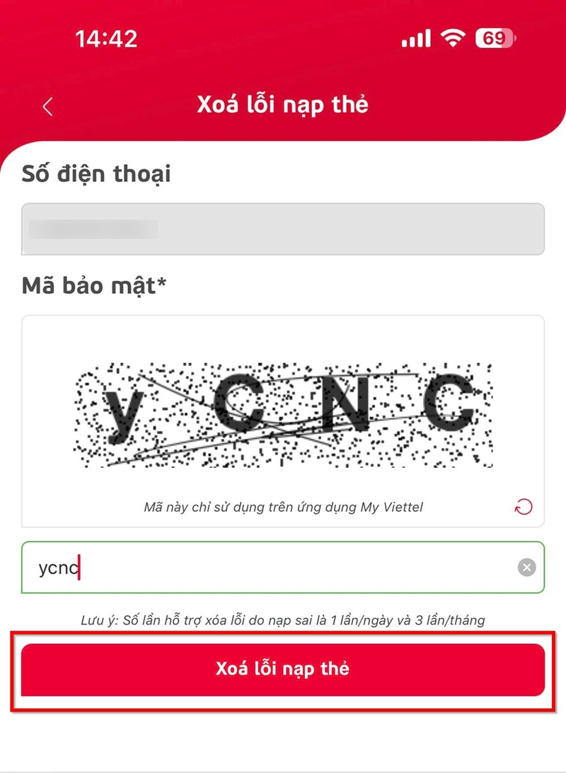 Cách mở khóa nạp thẻ nhà mạng Viettel ngay tại nhà ảnh 3
