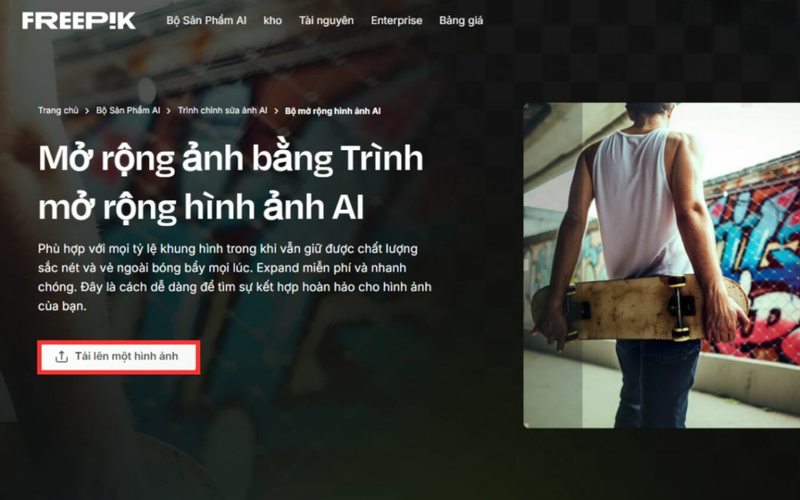 mo rong anh bang freepik