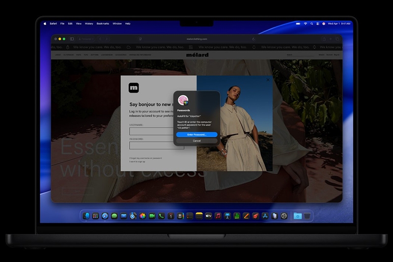 Macbook Pro bảo mật dữ liệu an toàn với Touch ID và macOS