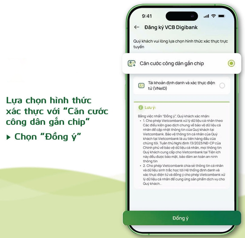 Mở thẻ Vietcombank online - 05
