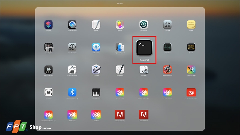 Mở Terminal trên Mac - 06