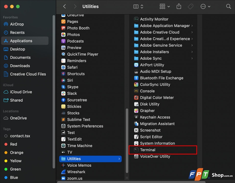 Mở Terminal trên Mac - 13