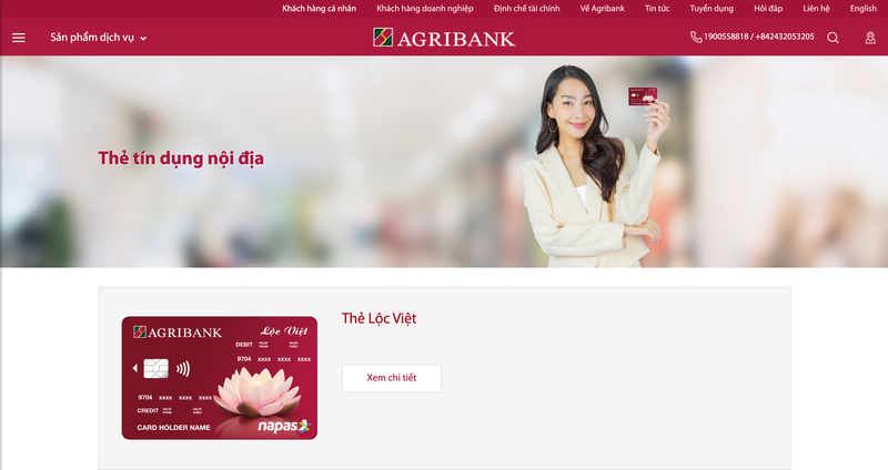 mở thẻ tín dụng Agribank online - Hình 1