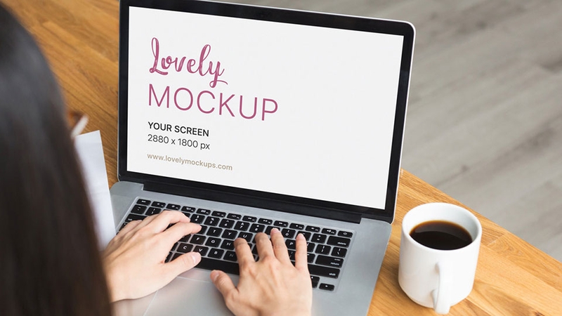 Nên sử dụng các template mockup có sẵn để tiết kiệm thời gian