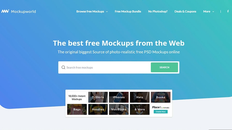 Trang web Mockup World