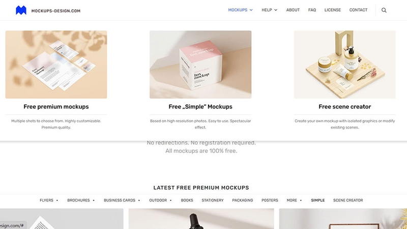 Có rất nhiều tài nguyên tại Mockups-Design