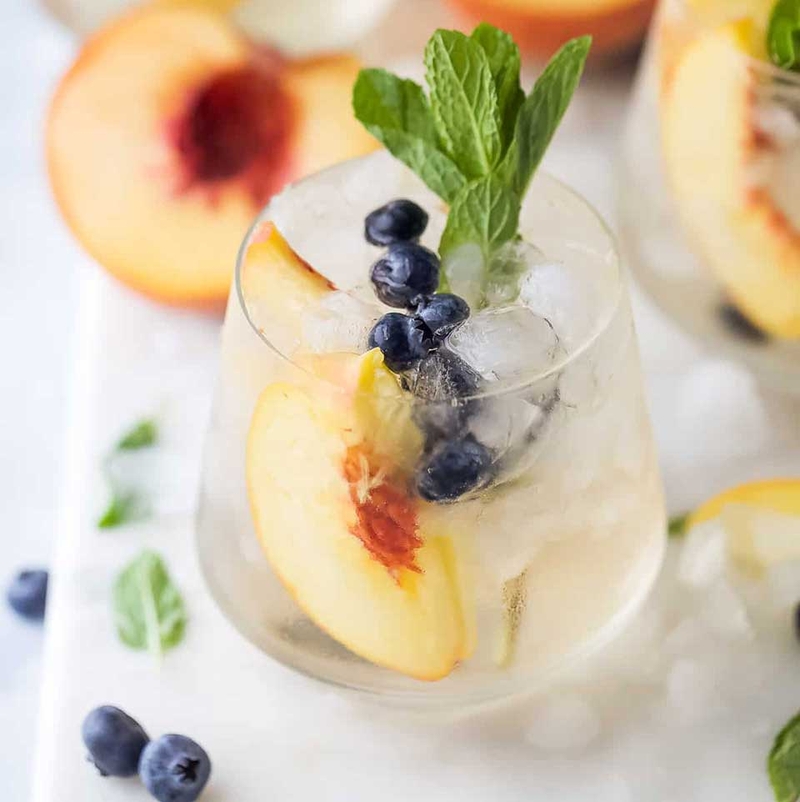 Mojito việt quất đào - 02