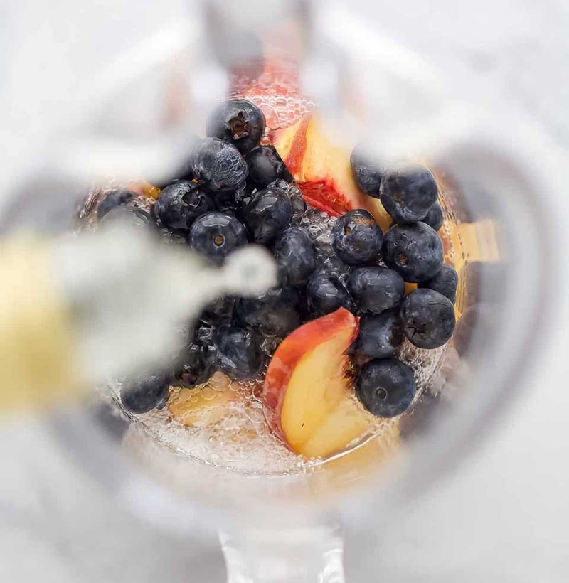 Mojito việt quất đào - 06