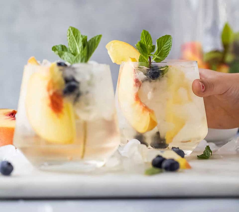 Mojito việt quất đào - 08