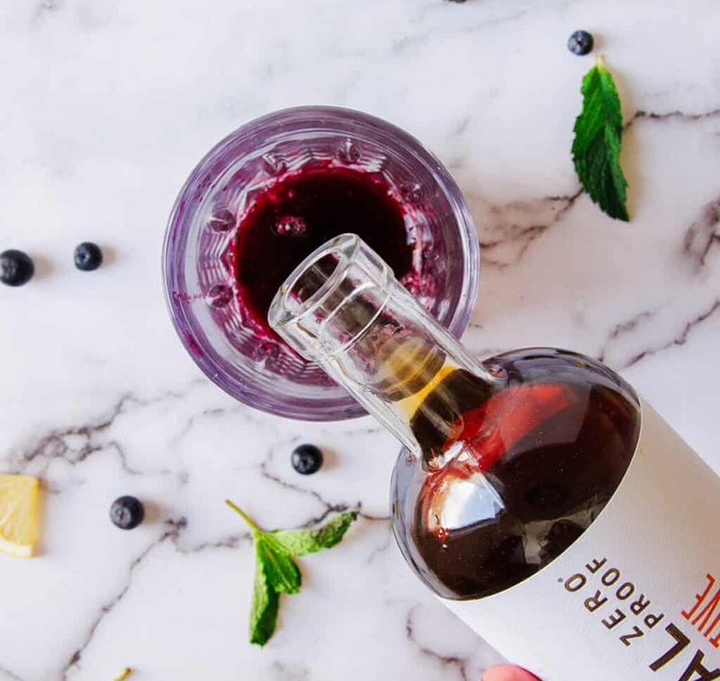 mojito việt quất không cồn 5