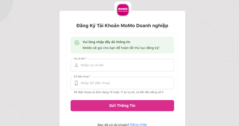 MoMo Merchant là gì 2