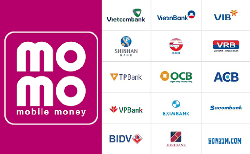 Liên kết ngân hàng trên MoMo và ZaloPay