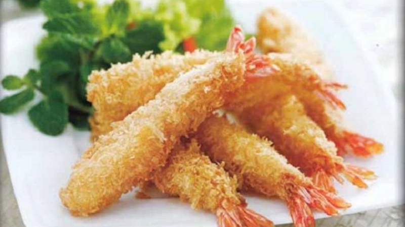 Tôm chiên xù
