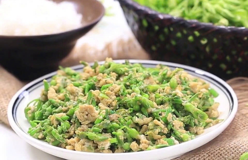 món ăn từ hoa thiên lý ảnh 3