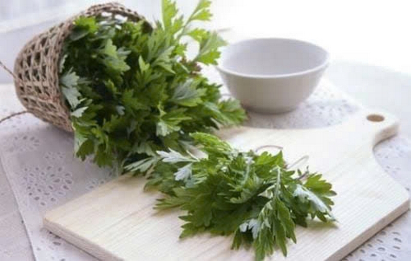 Trứng chiên ngải cứu ảnh 1