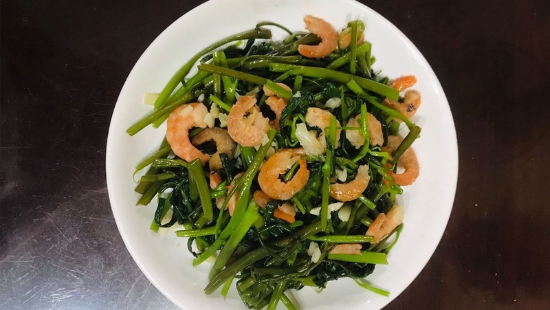 món ăn từ rau muống 4