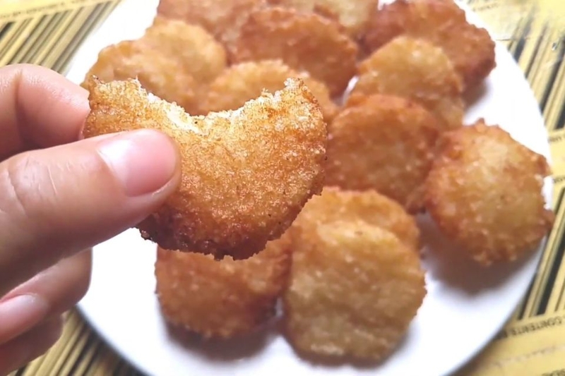 món bánh gạo mật ong ngon