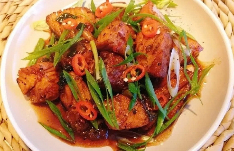 món ngon từ cá hồi đông lạnh ảnh 4