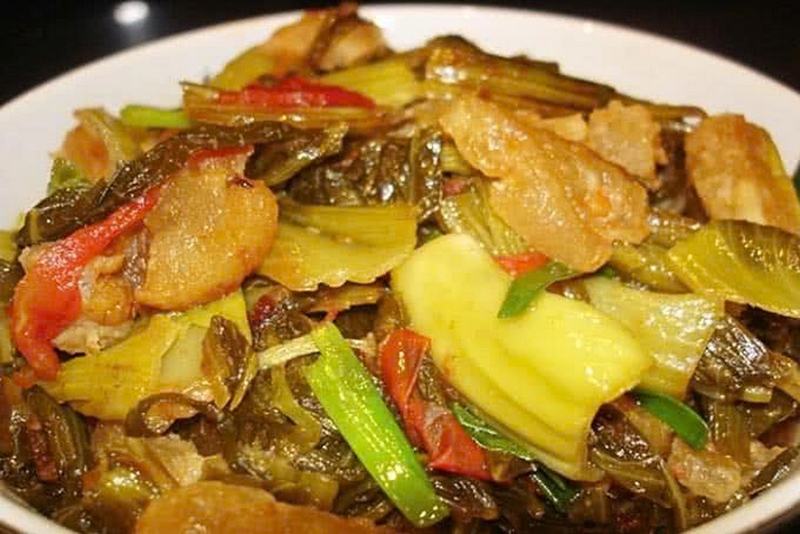 món ngon từ dưa cải chua ảnh 5