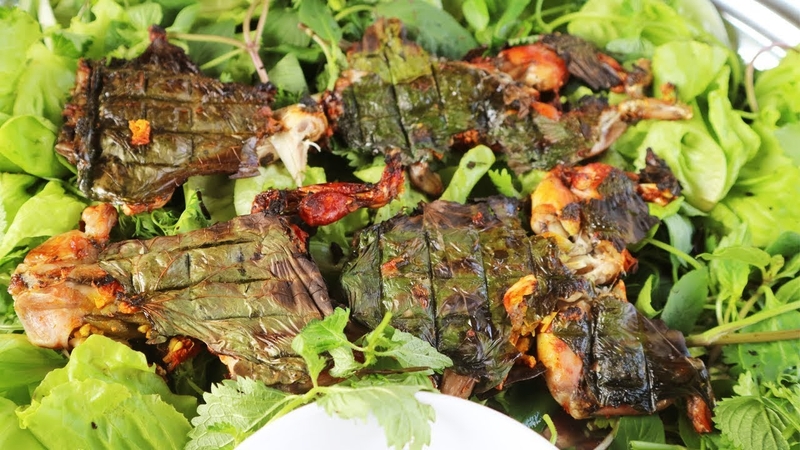 dui ech nuong la lot