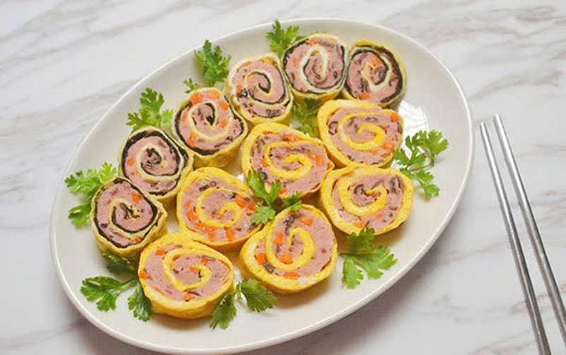 món trứng hấp vân ảnh 1