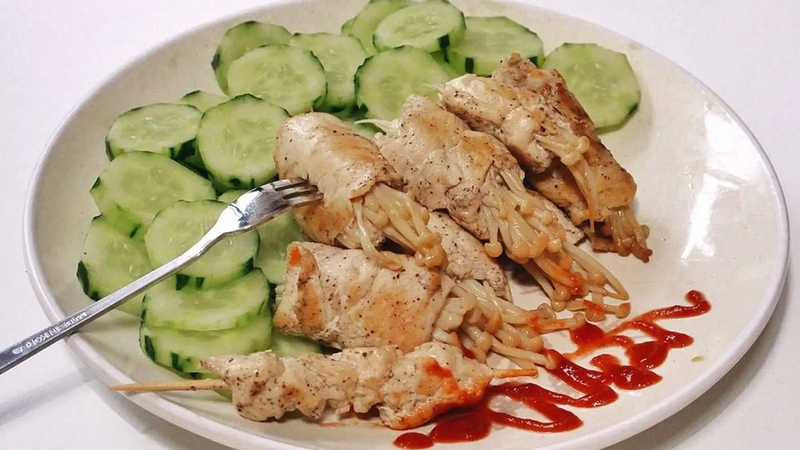 món ức gà giảm cân 4