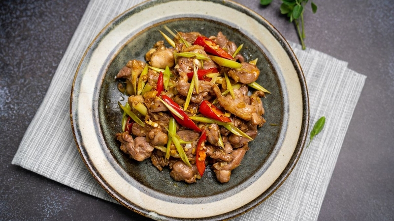 món xào sả ớt 4