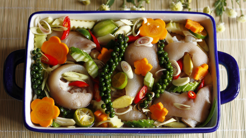 Móng giò ngâm chua ngọt 5