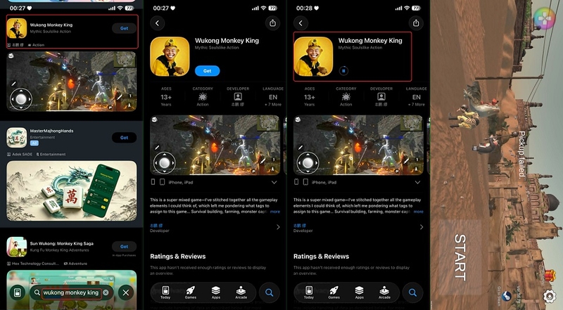 Cách tải Wukong Monkey King trên iOS