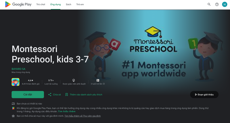 montessori preschool - Hình 1