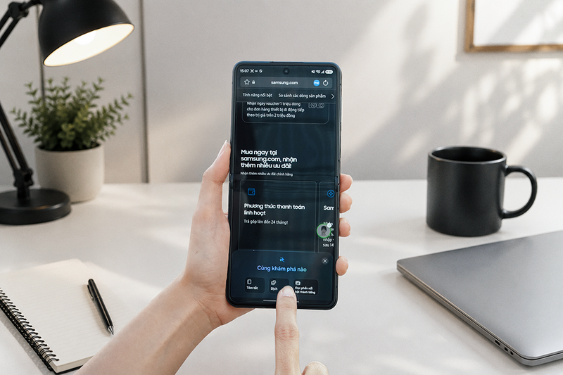 Một ngày chuyển từ Galaxy Z Flip6 sang Galaxy Z Flip8 10