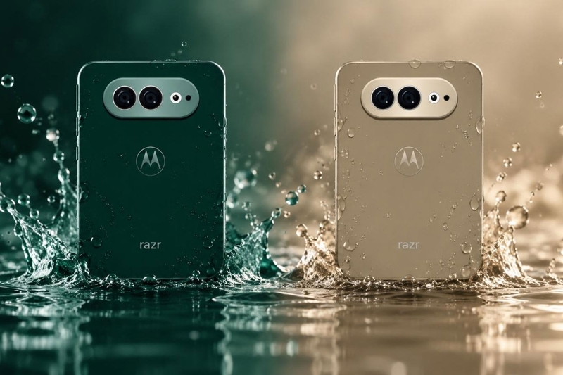 Motorola Razr Flex dự kiến có hai tùy chọn màu sắc, đồng thời hỗ trợ khả năng kháng bụi, nước theo chuẩn IP48 và IP49.