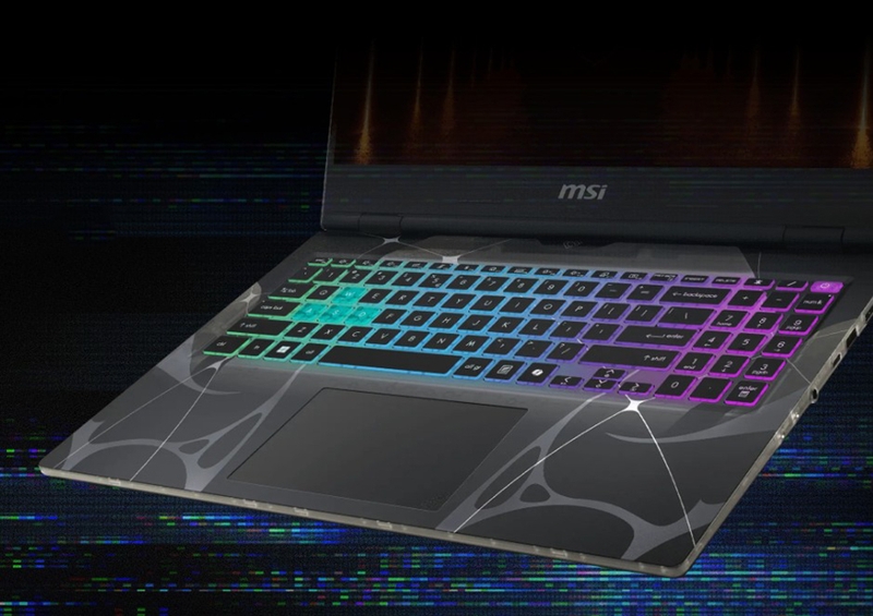 MSI Cyborg 15 B13WFKG-658VN bàn phím RGB 4 vùng