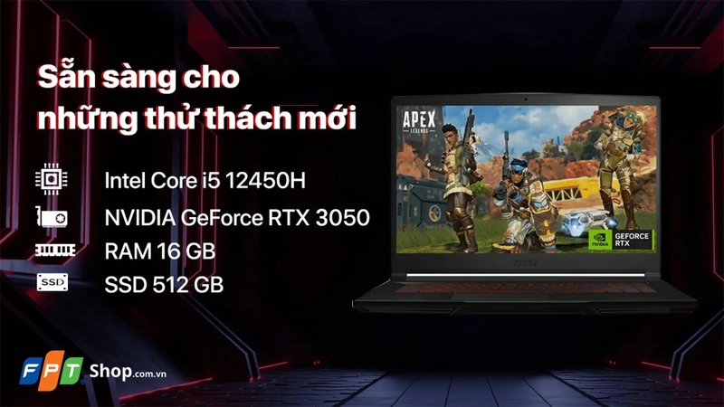 MSI Gaming Thin dưới 30 triệu tốt nhất 2025 6