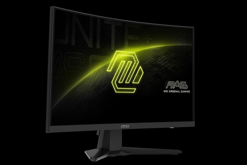 Màn hình Cong Gaming MSI MAG 244C - Thiết kế gây ấn tượng về trải nghiệm thị giác