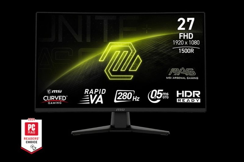 Màn hình Cong Gaming MSI MAG 274CXF - Màn hình Rapid VA sống động, độ tương phản cao