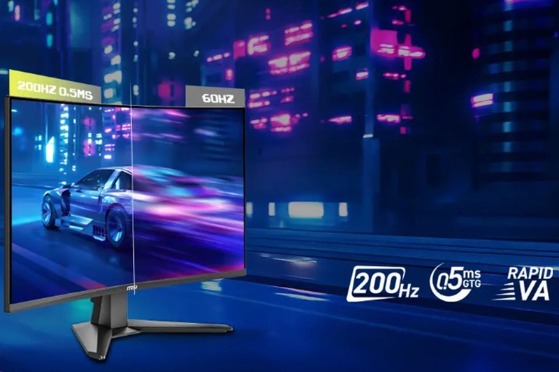 Màn hình Cong Gaming MSI MAG 276CF E20 - Hiển thị mượt mà trong từng chuyển động