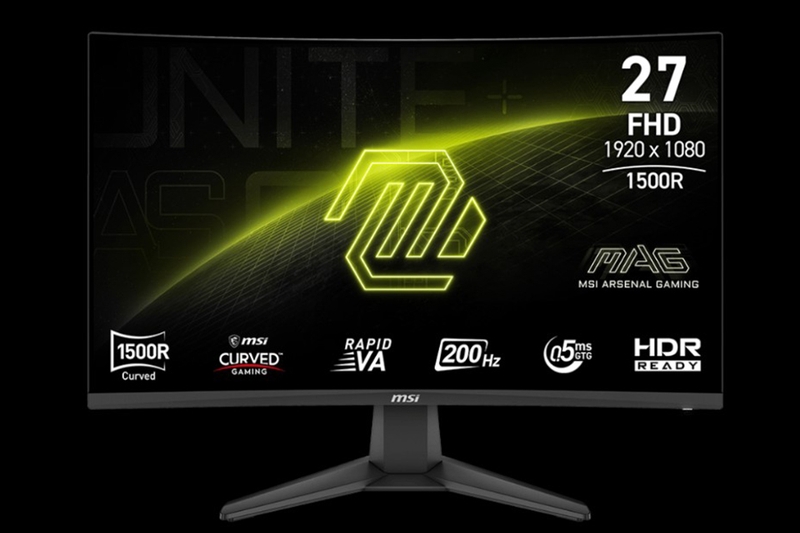 Màn hình Cong Gaming MSI MAG 276CF E20 - Kiểu dáng cong tinh tế và đầy cảm hứng