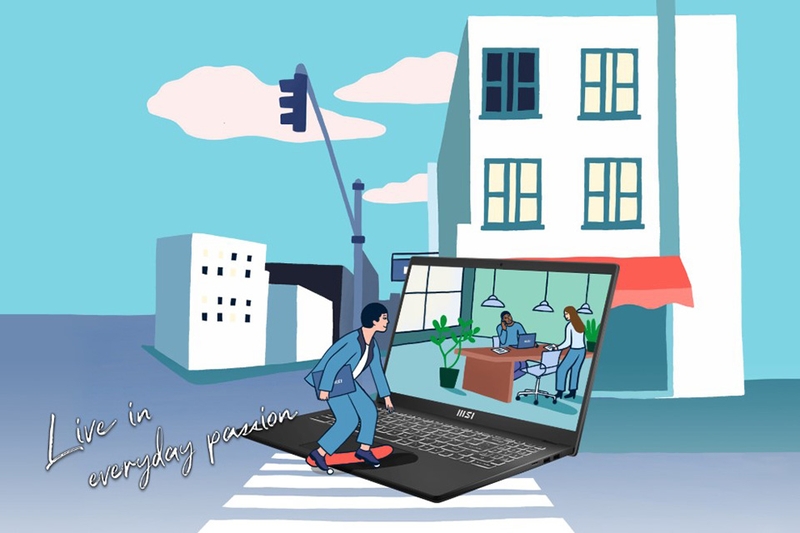 Laptop MSI Modern 15 H C13M-216VN