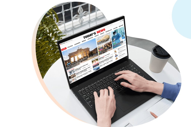 Màn hình MSI Modern 15 H C13M-216VN