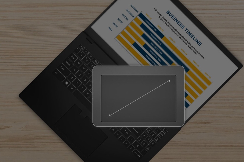 MSI Modern 15 H C13M-216VN touchpad rộng rãi