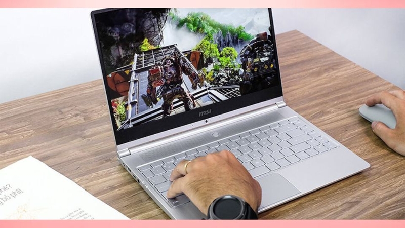 Laptop MSI sở hữu công nghệ màn hình G-sync mang đến chất lượng hình ảnh tốt