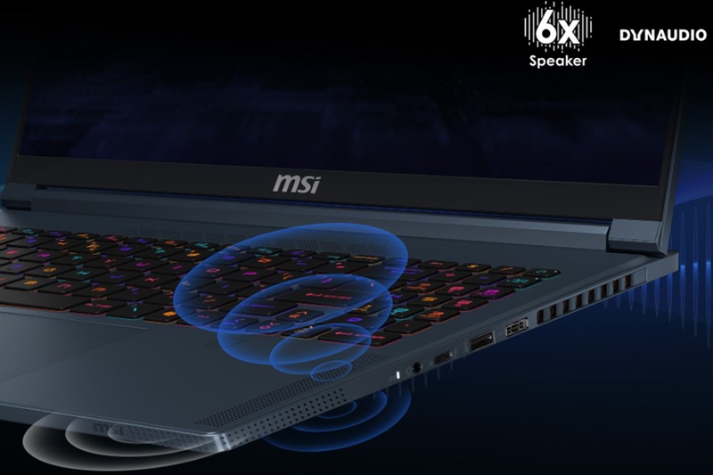 MSI Stealth 16 AI Studio A1VHG-241VN công nghệ loa vòm ưu việt